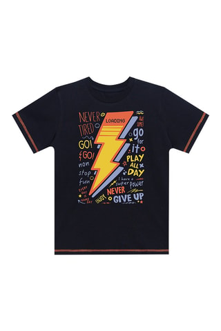 Camiseta y short - Negro y antracita