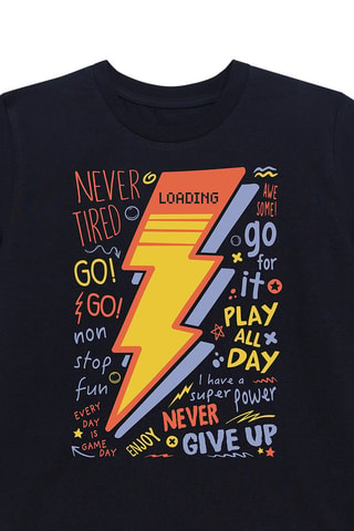 Camiseta y short - Negro y antracita