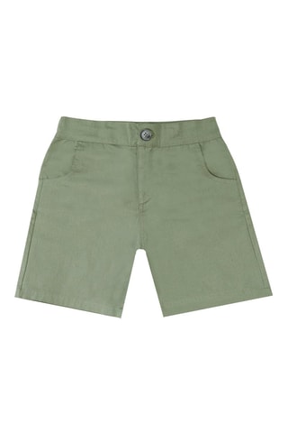 Camiseta y short - Gris y azul marino