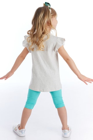 Camiseta y leggings - Blanco
