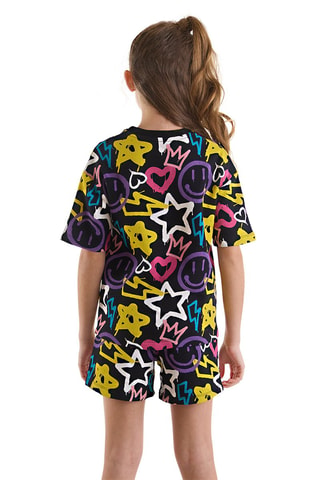 Camiseta y short - Negro
