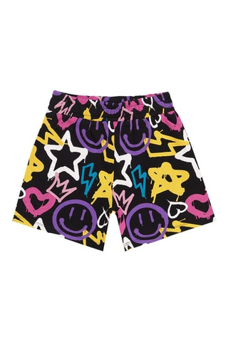 Camiseta y short - Negro
