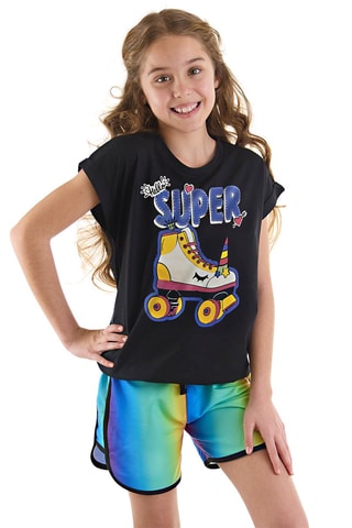 Camiseta y short - Multicolor