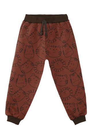Sudadera y pantalón de chándal - Marrón
