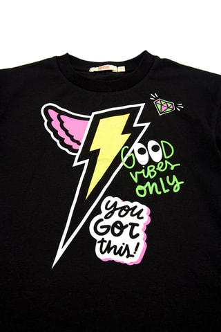 T-shirt en Legging - Zwart