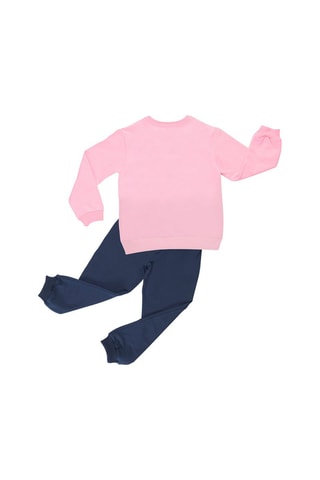 Sudadera y pantalón de chándal - Azul marino y rosa