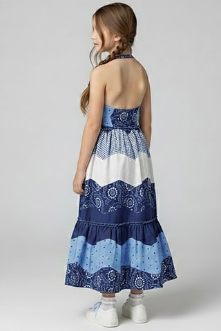Vestido largo - Azul marino