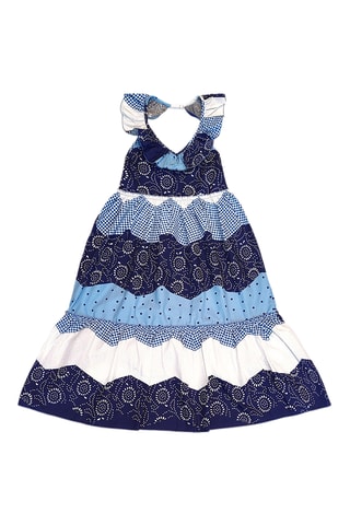 Vestido largo - Azul marino