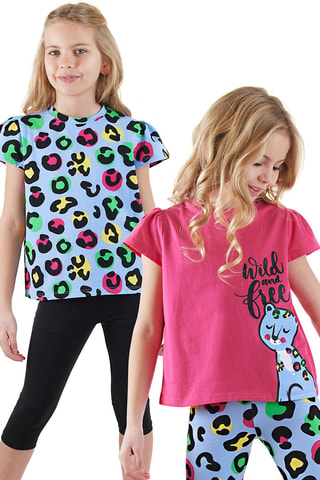 2 camisetas Leo - Azul