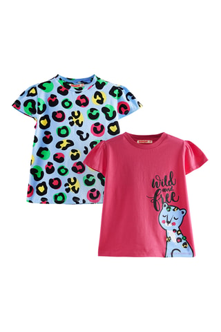 2 camisetas Leo - Azul