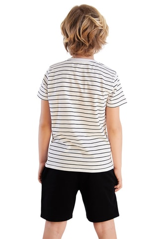 Camiseta y short - Blanco y negro