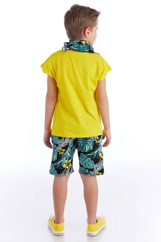 Conjunto de 3 piezas - Azul y amarillo