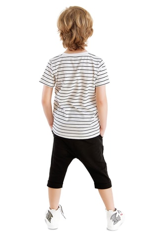 Camiseta y sarouel - Negro