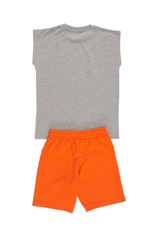 Camiseta y short - Naranja