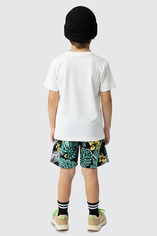 Camiseta y short Tropik - Blanco