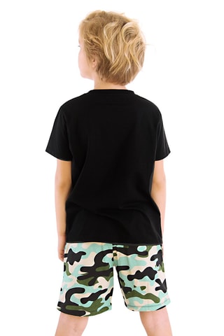 Camiseta y short - Negro