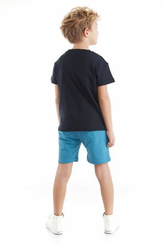 Camiseta y short - Azul