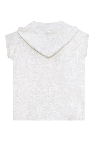Camiseta y short - Gris y caqui