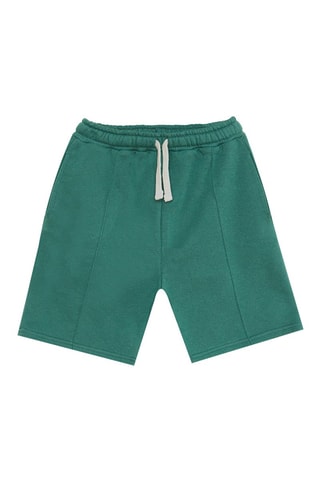 Camiseta y short - Gris y caqui