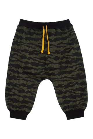 Camiseta y short - Mostaza y caqui