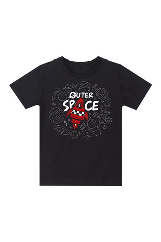 Camiseta y short - Negro y antracita