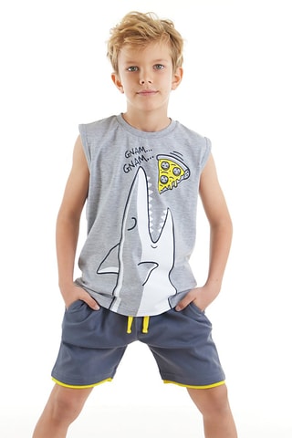 Camiseta y short - Gris