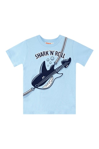 Camiseta y short - Azul y azul marino