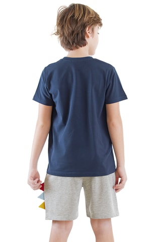 Camiseta y short Rawr - Azul marino