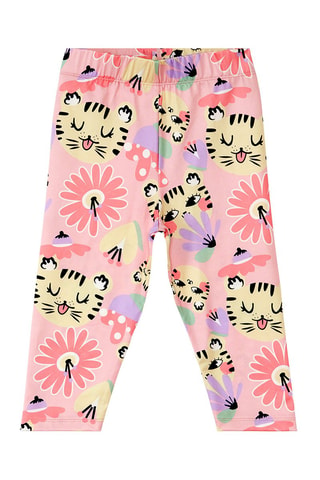 Camiseta de tirantes y leggings - Violeta