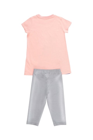 Camiseta y leggings - Violeta y rosa