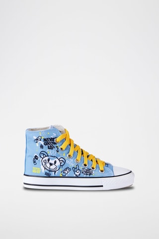 Tenis altos - Azul