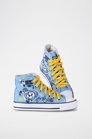 Tenis altos - Azul