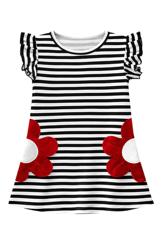Vestido trapecio Flower - Multicolor
