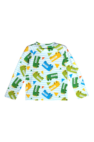 Top con protección solar Crocodile - Verde
