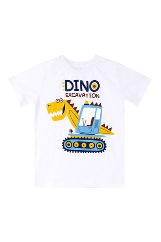 T-shirt en Short -  Denokids - Blauw