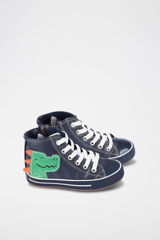 Zapatillas altas Dino - Azul marino
