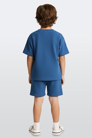 Camiseta y short - Azul