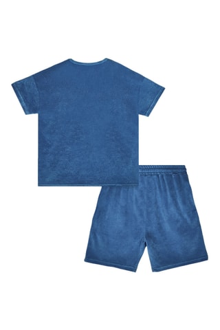Camiseta y short - Azul
