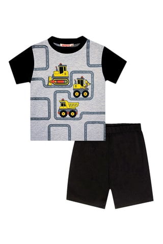 Camiseta y short Vehicle - Blanco y verde