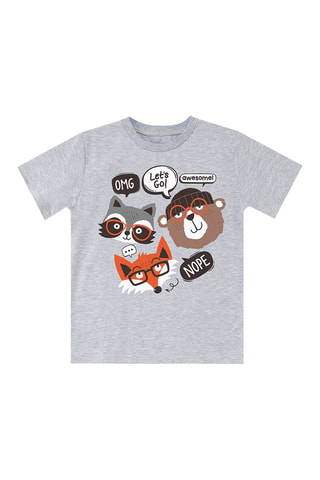 Camiseta y short - Gris