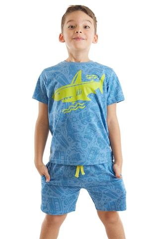 Camiseta y short - Azul