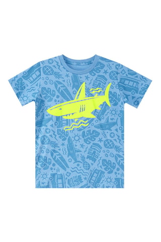 Camiseta y short - Azul