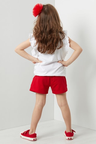 Camiseta y short - Rojo