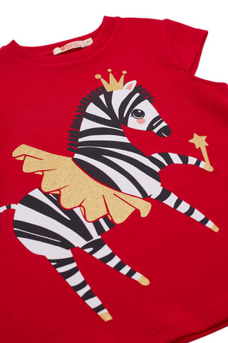 Camiseta y short - Rojo y negro