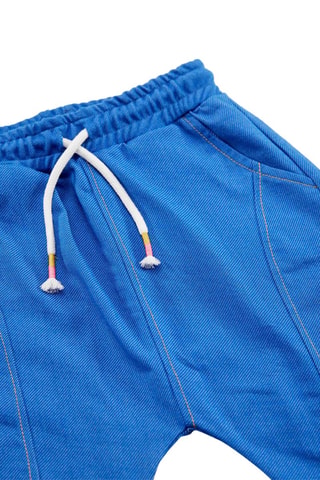 Camiseta y sarouel - Blanco y azul