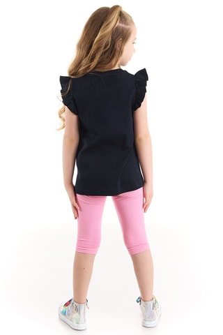 Túnica y leggings Magical Unicorn - Rosa y azul marino