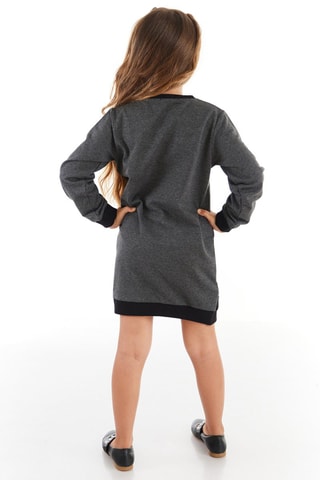 Sweaterjurk Art Love - Donkergrijs