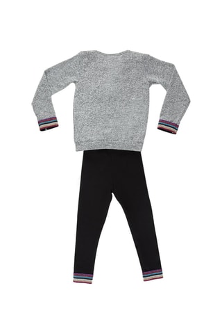 Sudadera y leggings - Gris
