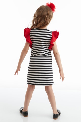 Vestido - Blanco y negro