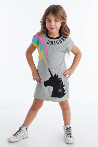 Vestido - Gris
